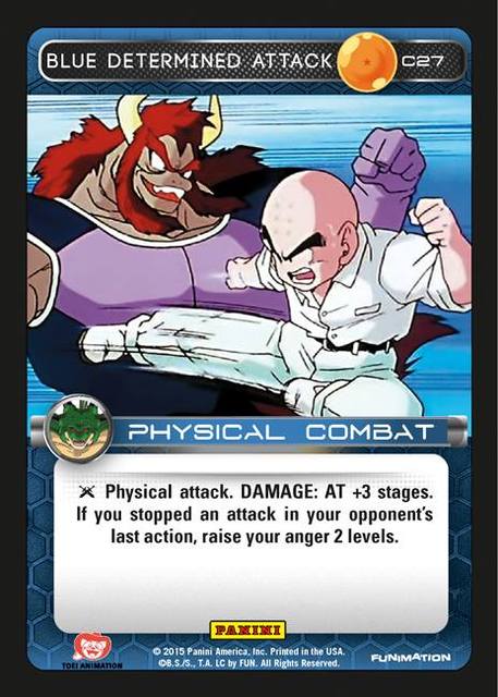 Blue Determined Attack (FOIL)